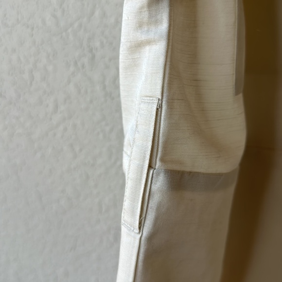 NWT Banana Republic Factory Linen Blend Shift Dress in Alabaster Size S Petite - Picture 6 of 16